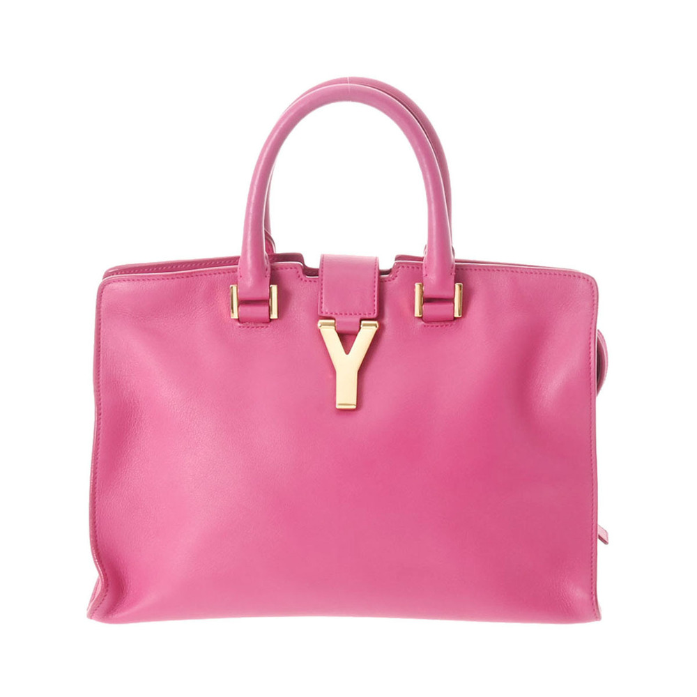 SAINT LAURENT Cabas Calfskin Handbag